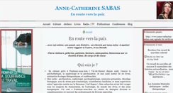 Desktop Screenshot of anne-catherine-sabas.com